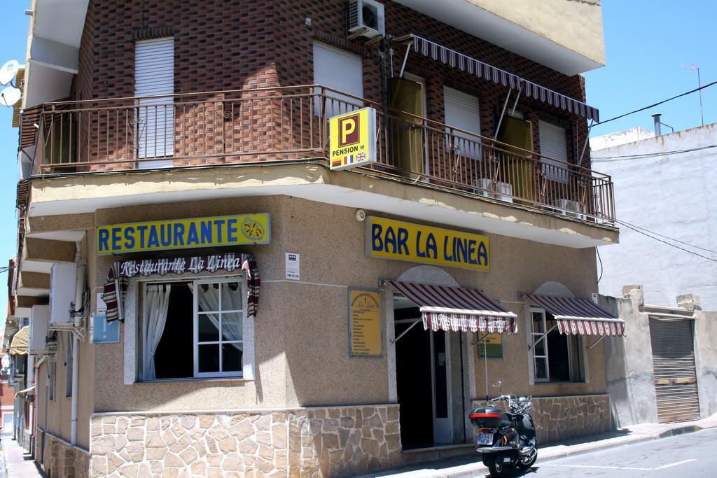 Pension La Linea El Puerto de Mazarrón Eksteriør billede